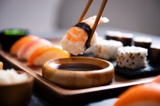 preparing chef like sushi at home