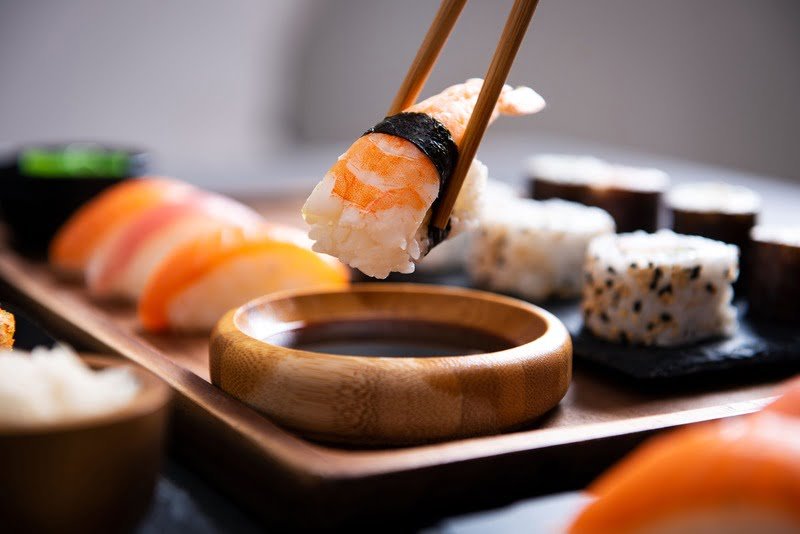 preparing chef like sushi at home