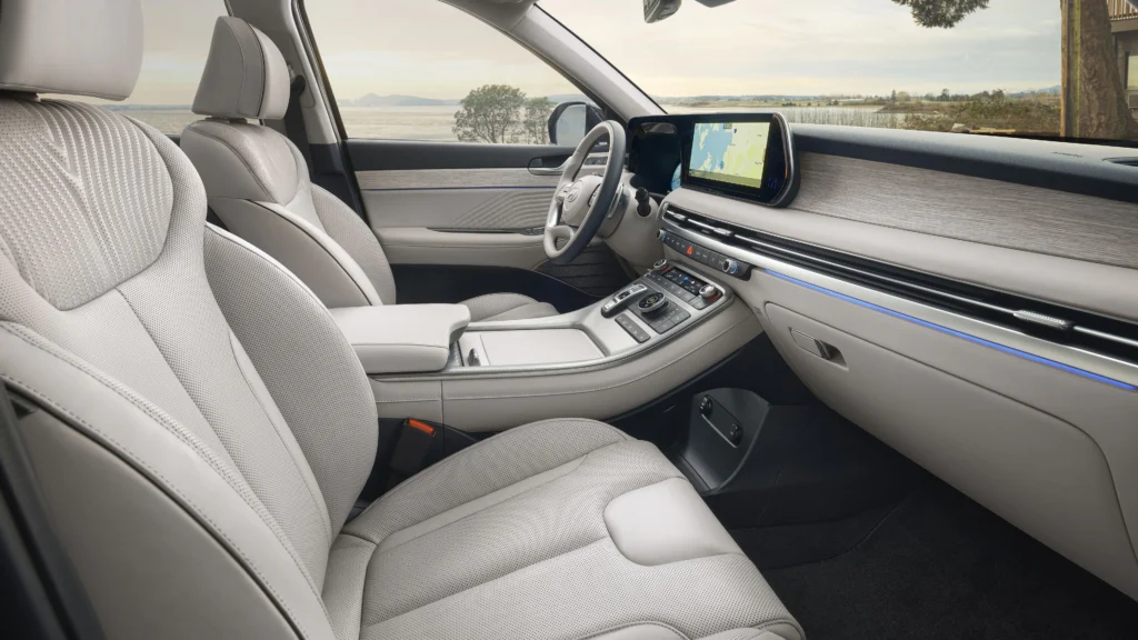 Hyundai Palisade Launch in Pakistan – Specs, Price, Features 19 my23 palisade interior f6